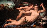 Venus disarming Cupid Alessandro Allori